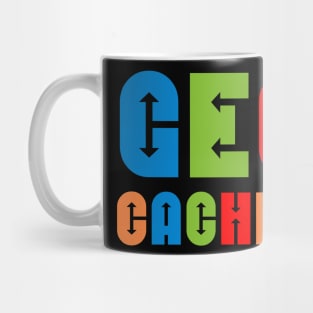 Colorful Geocacher Arrows Mug